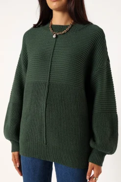 Meredith Ribbed Crewneck Knit Sweater