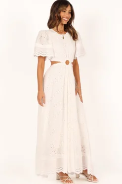 Merletto Cut Out Maxi Dress