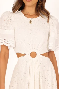 Merletto Cut Out Maxi Dress