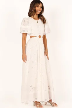 Merletto Cut Out Maxi Dress