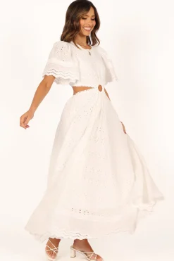 Merletto Cut Out Maxi Dress