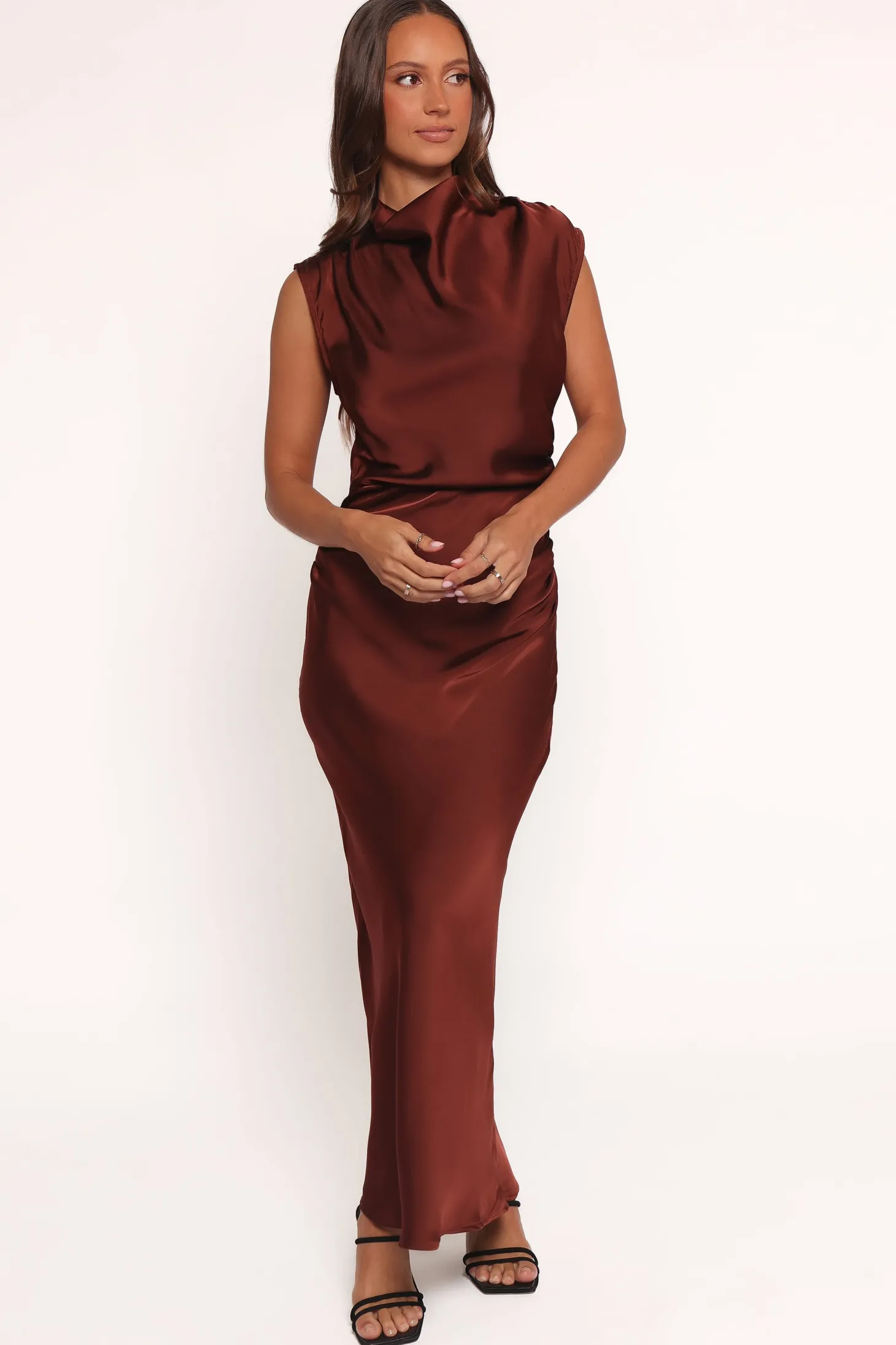 Meryn High Neck Dress