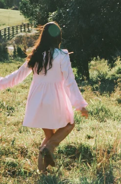 Micaela Long Sleeve Mini Dress