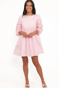 Micaela Long Sleeve Mini Dress