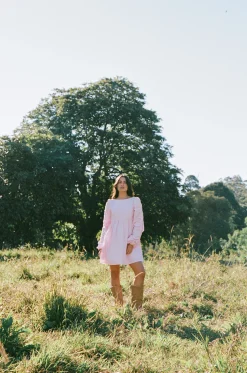 Micaela Long Sleeve Mini Dress