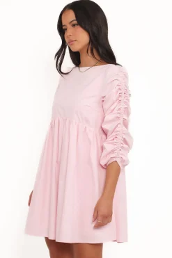 Micaela Long Sleeve Mini Dress