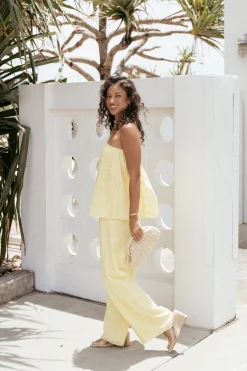Michele Strapless Jumpsuit