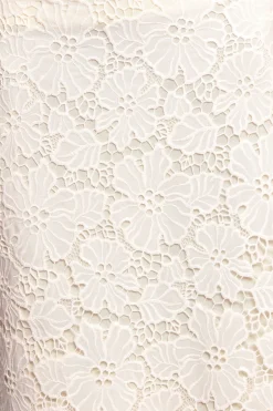 Mika Floral Lace Maxi Skirt