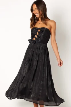 Mila Strapless Midi Dress