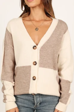 Millie Large Check Cardigan