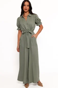 Minnie Waist Tie Jumpsuit