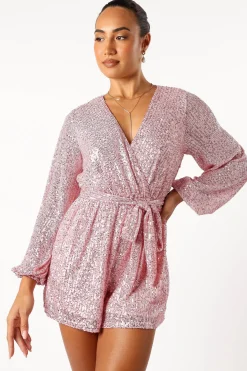 Monica Sequin Romper