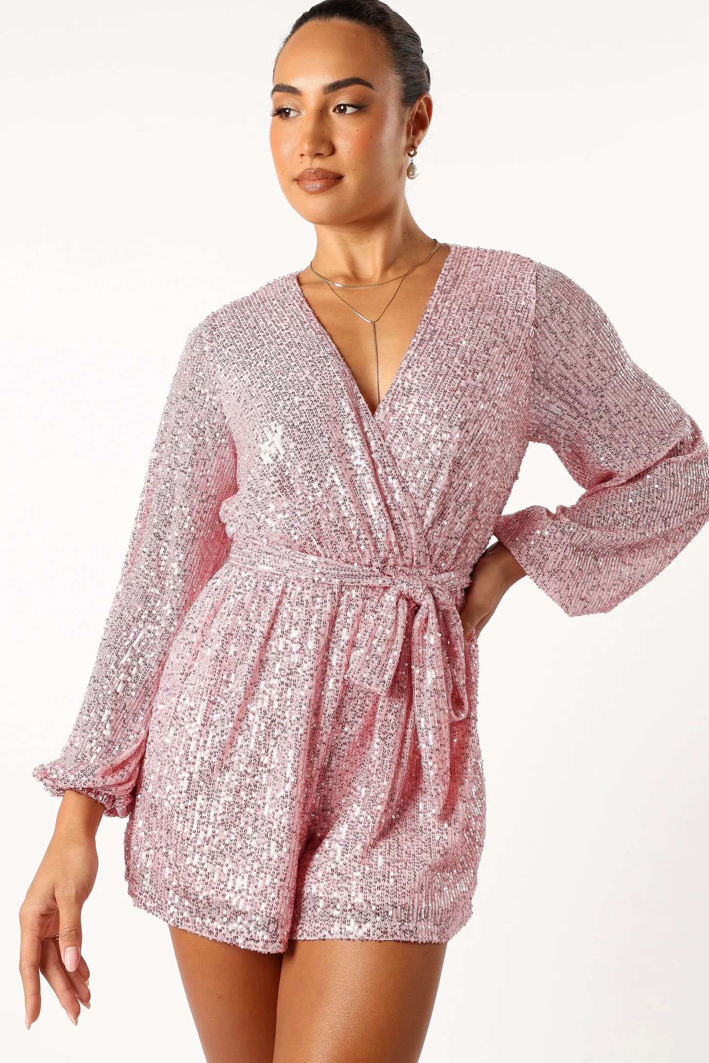Monica Sequin Romper