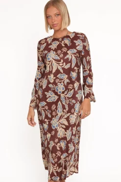 Morena Long Sleeve Midi Dress