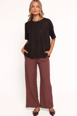 Morris Short Sleeve Oversized Sweater Tee