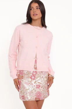 Myah Brocade Mini Skirt