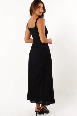 Nadea Faux Wrap Maxi Dress