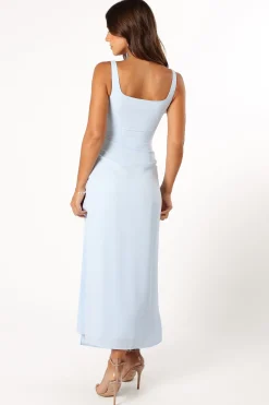 Nadea Faux Wrap Maxi Dress
