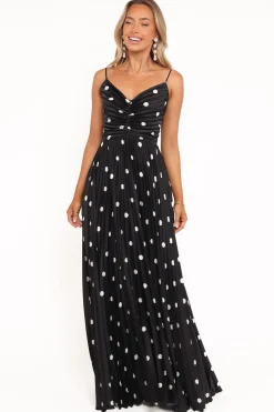 Naira Pleated Maxi Dress