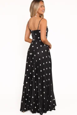 Naira Pleated Maxi Dress