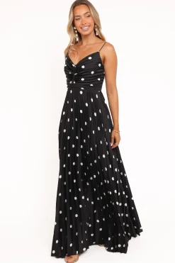Naira Pleated Maxi Dress
