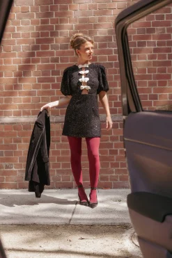 Natasha Boucle Mini Dress
