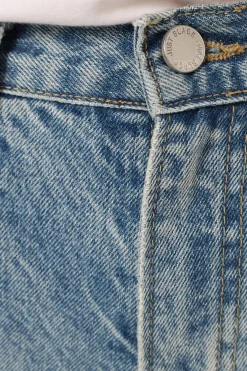 Nathan High Rise Relaxed Straight Jean