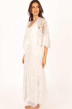 Nephele Lace Bridal Robe