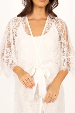 Nephele Lace Bridal Robe