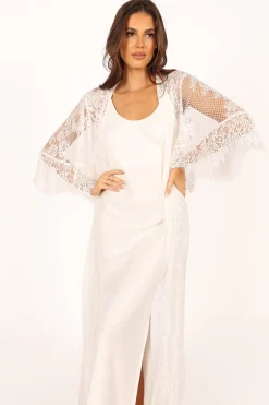 Nephele Lace Bridal Robe