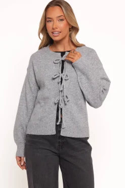 Neri Bow Tie Front Cardigan
