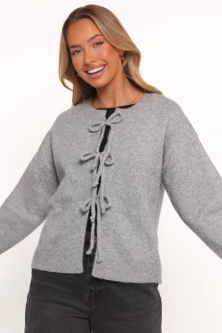 Neri Bow Tie Front Cardigan