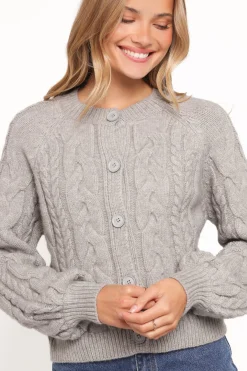 Nika Cable Knit Cardigan