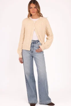 Nika Cable Knit Cardigan