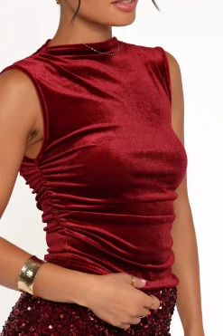 Nissa Velvet Top