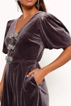 Norah Velvet Romper
