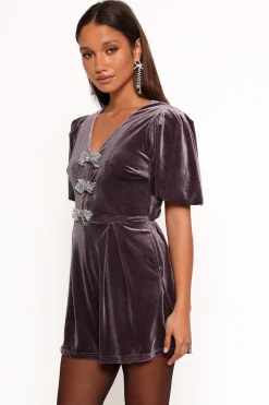 Norah Velvet Romper