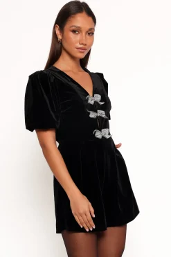Norah Velvet Romper