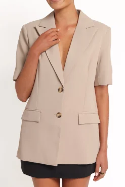 Nora Short Sleeve Blazer