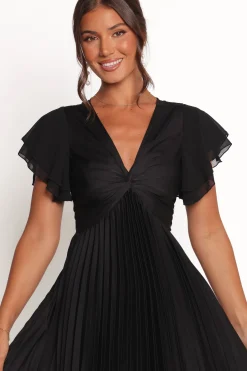 Nova Flutter Sleeve Midi Dress