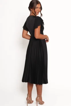 Nova Flutter Sleeve Midi Dress
