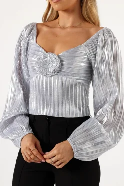 Nyra Rose Detail Top