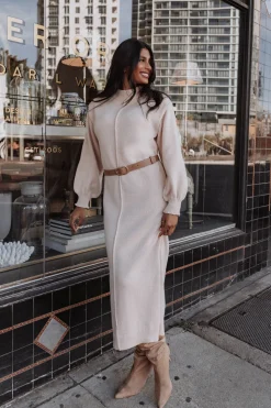 Odile Knit Midi Dress