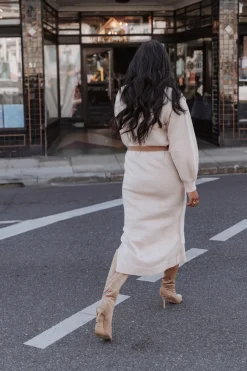Odile Knit Midi Dress