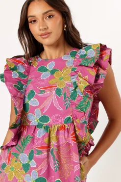 Odin Ruffle Mini Dress