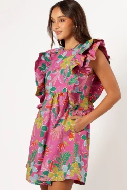 Odin Ruffle Mini Dress