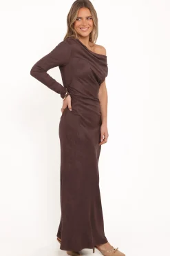 Olympia Off Shoulder Maxi Dress
