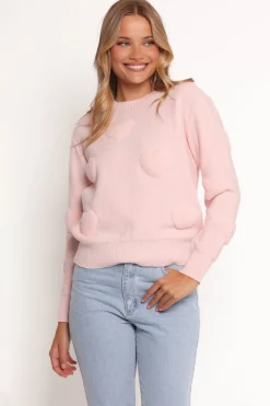 Orlenda Heart Knit Sweater