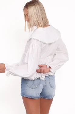 Orly Lace Trim Top