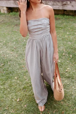Paige Strapless Jumpsuit
